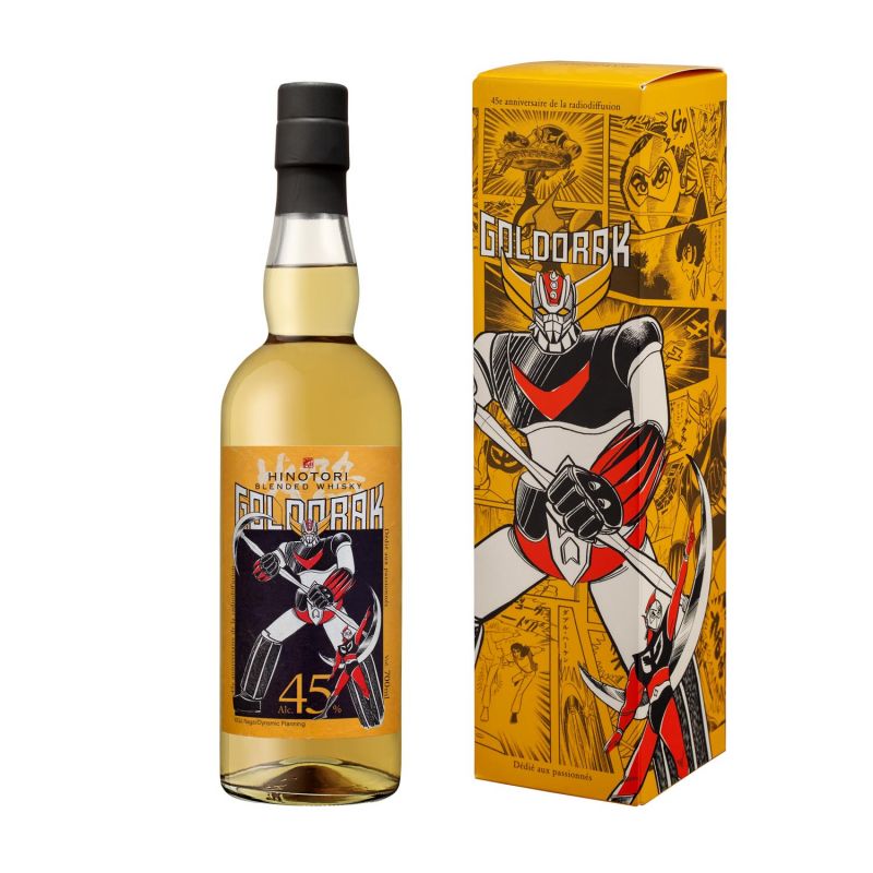 Japanese whiskey Grendizer- HINOTORI BLENDEDGRENDIZER