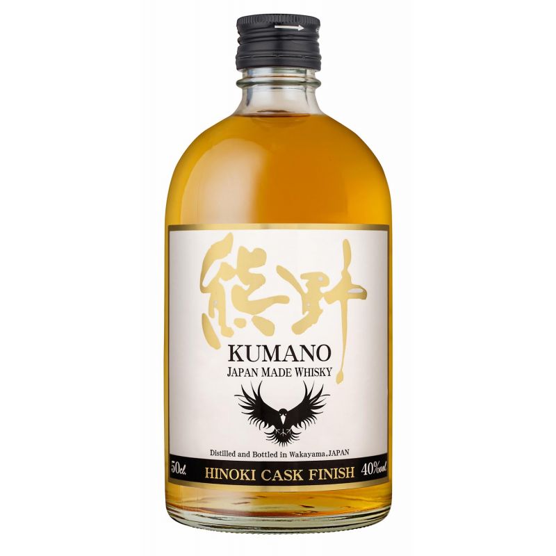 Japanese blended malt whiskey finished in hinoki barrels - KUMANO HINOKI CASK FINISH