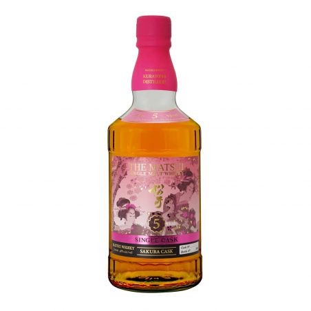 Whisky giapponese in botte Sakura 5 anni - THE MATSUI SINGLE CASK SAKURA CASK 5 YEARS