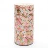 Caja de té japonés rosa en papel washi - SAKURA 1 - 200gr