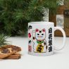 Teetasse aus Keramik mit Henkel, MANEKINEKO