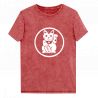 Rotes Baumwoll-T-Shirt, MANEKINEKO 1