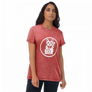 Rotes Baumwoll-T-Shirt, MANEKINEKO 1