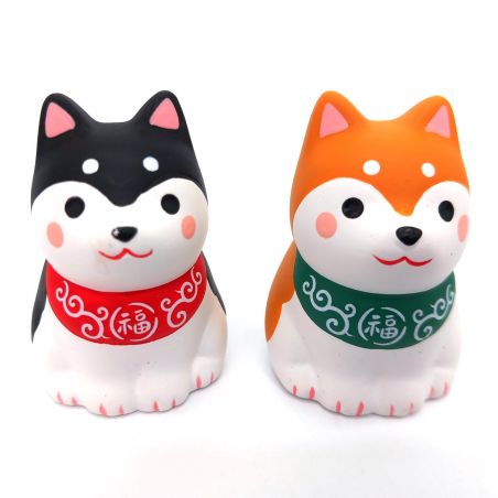 Japanese Shiba Dog Duo Fortune- UN