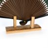 Soporte para ventilador de bambú plegable, SENSUOKI Susutake, 12 cm