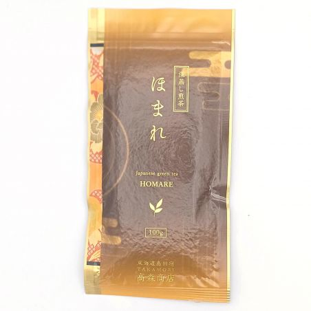 Japanese green tea, SENCHA, 100g, HOMARE (Honor) Takamori, Shizuoka