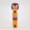 Japanische Kokeshi-Puppe, neu, aus Holz – YAJIRO -Typ – 12 cm