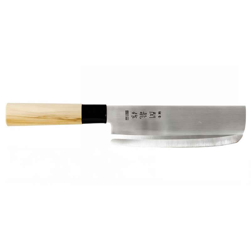 Cuchillo de cocina japonés para cortar verduras, NAKIRI, 17cm