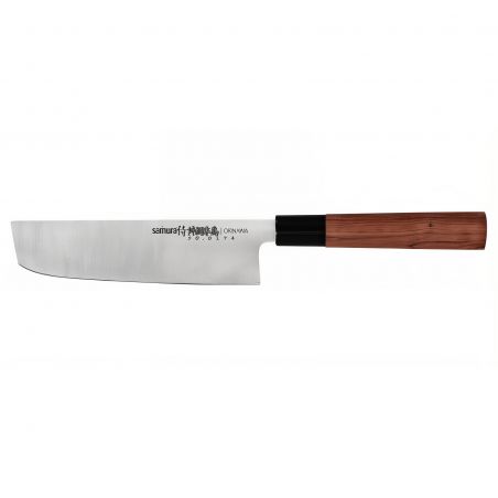 Samura knife with rosewood handle - Pinku - 17.2cm