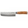 Large knife for cutting vegetables with olive handle - Orivu~ie - 17cm