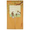 japanese noren curtain cats 85 x 150 cm NEKO