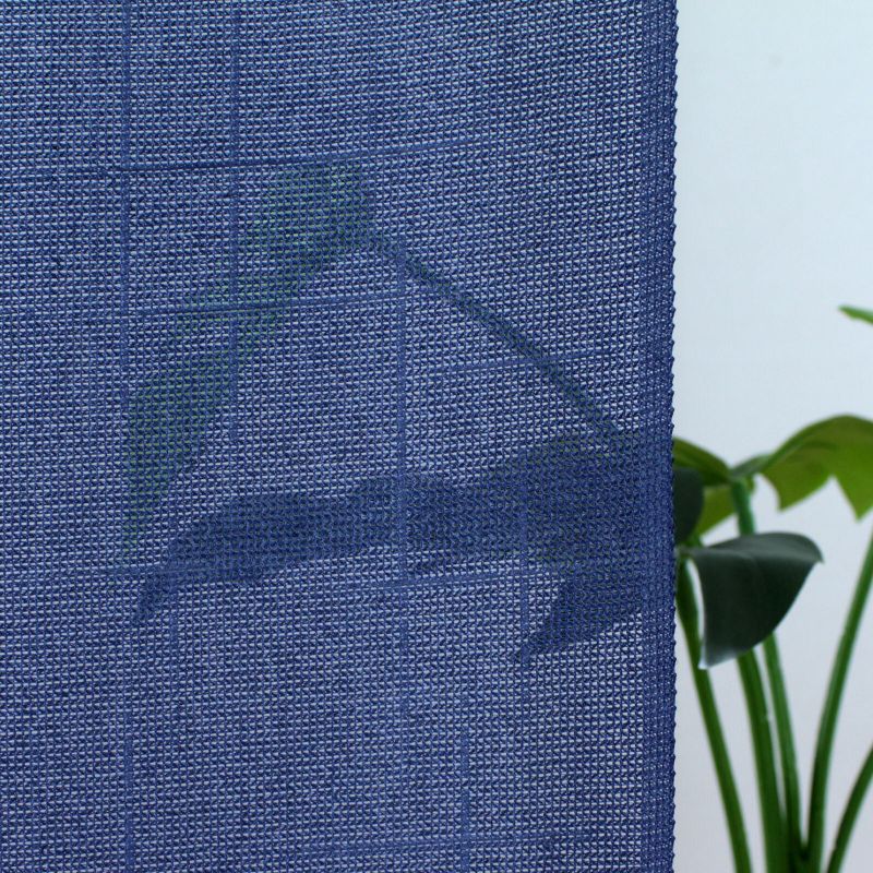 Tenda noren giapponese blu, poliestere, 85 x 150 cm, SASHIKO ASANOHA