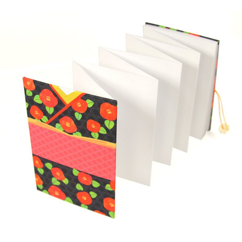 Cuaderno japonés con estampado de flores de ciruelo - UME NO HANA