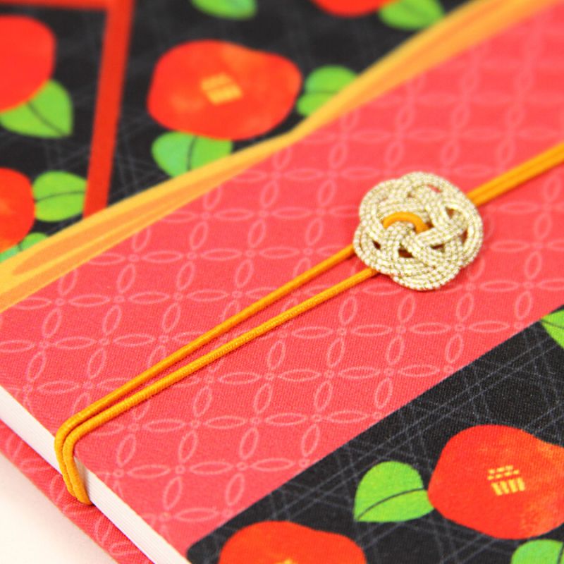 Cuaderno japonés con estampado de flores de ciruelo - UME NO HANA