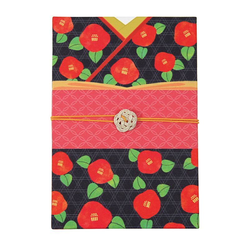 Cuaderno japonés con estampado de flores de ciruelo - UME NO HANA