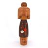 Poupée en bois japonaise, KOKESHI VINTAGE, 23cm