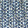 large sheet of Japanese paper, YUZEN WASHI, white/blue, ASANOHA pattern