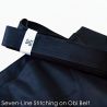 pantalones anchos plisados, Hakama, Tetron Aikido, negro