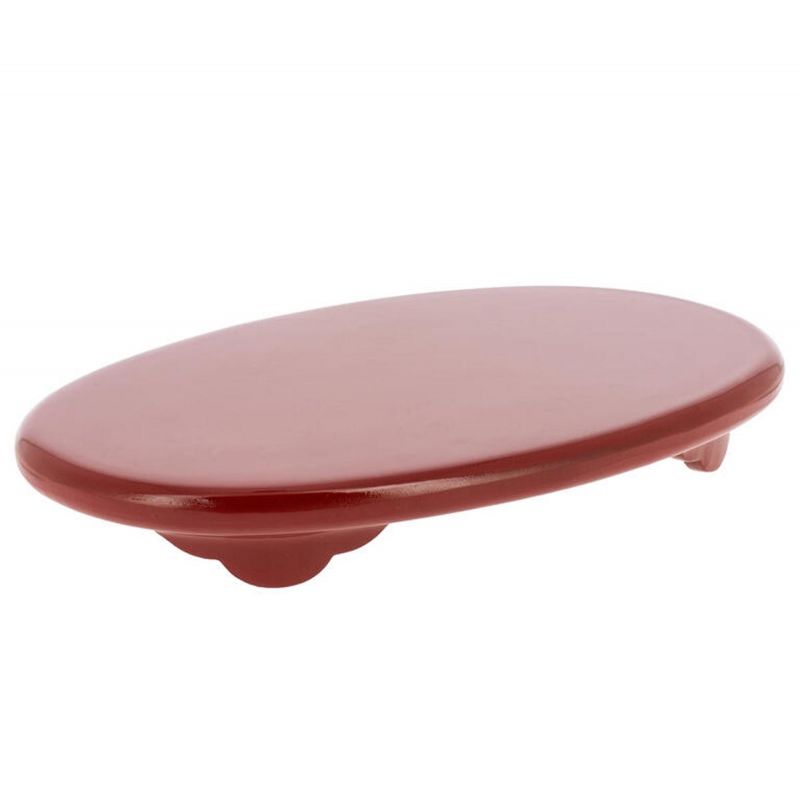 Red Lacquered Base for Incense Burner