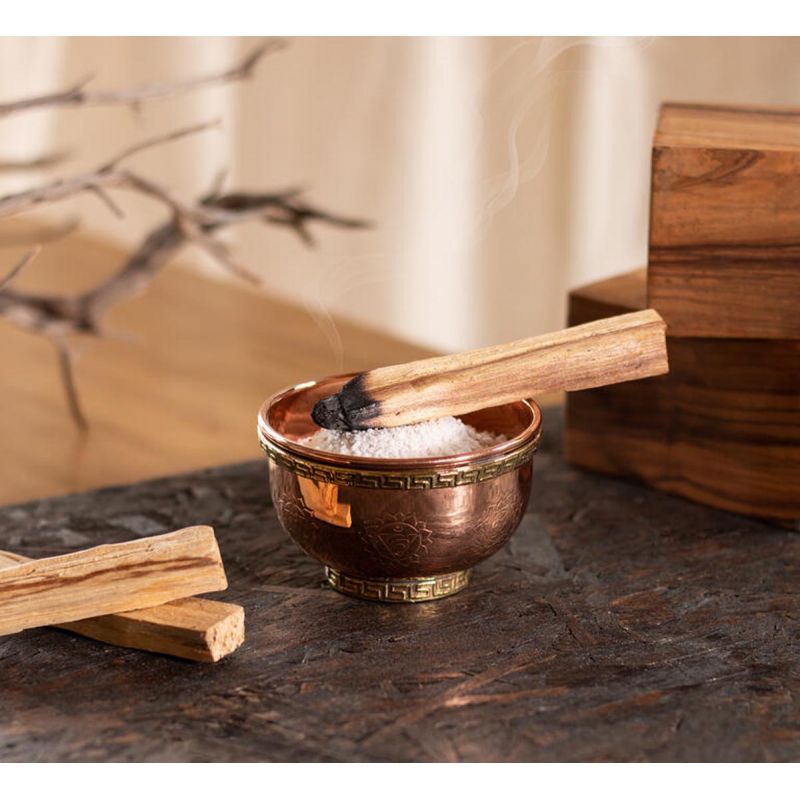 7 Chakras Bowl Incense Burner