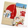 Cotton towel, TENUGUI, Seven gods of good fortune for cats