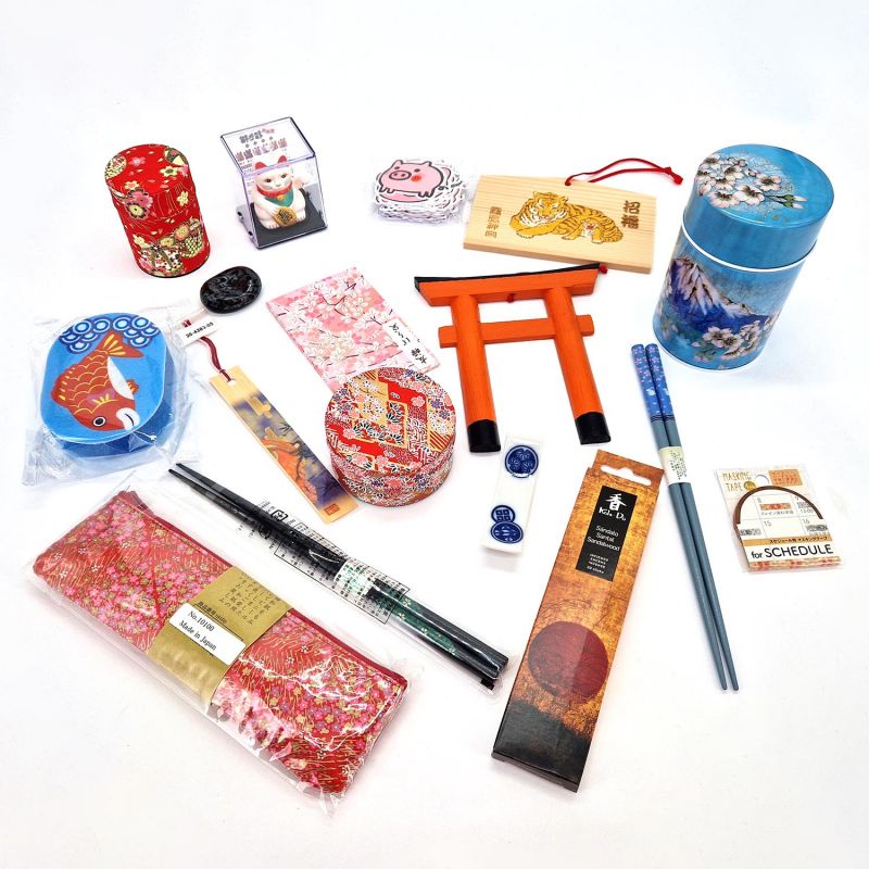 Kyoto Box, confezione regalo di articoli giapponesi "Viaggio a Kyoto"