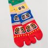 Calcetines tabi japoneses, DARUMA, 23-25 ​​​​cm