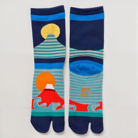 Japanische Tabi-Socken, Mount FUJI, 23-25 ​​​​cm