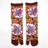 Chaussettes japonaises tabi,Risshu Karo, 23-25cm