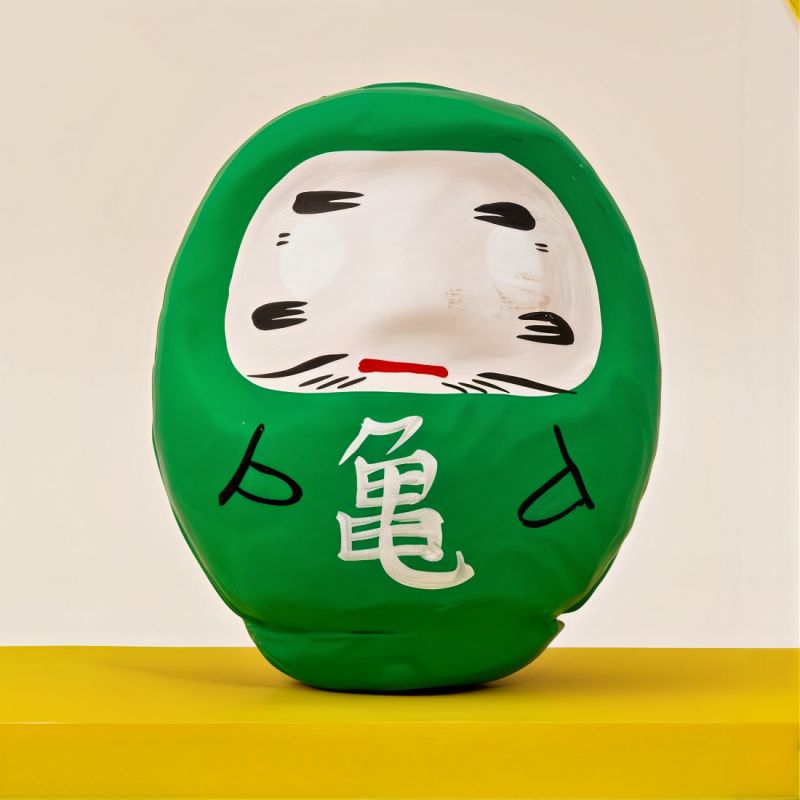 Bambola giapponese DARUMA Tsurukame