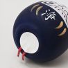 Japanische Puppe, DARUMA, dunkelblau, Iwaza