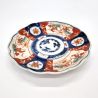 piatto rotondo vintage giapponese, imari del XIX secolo