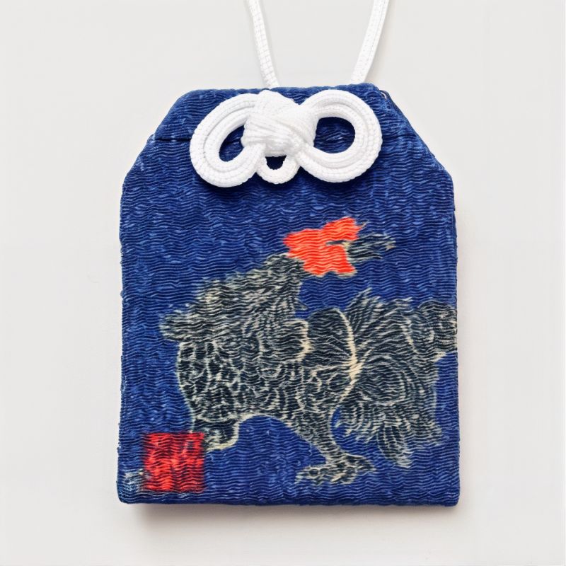 Japanisches Amulett Omamori Ki-Yan – Chinesisches Sternzeichen des Drachen