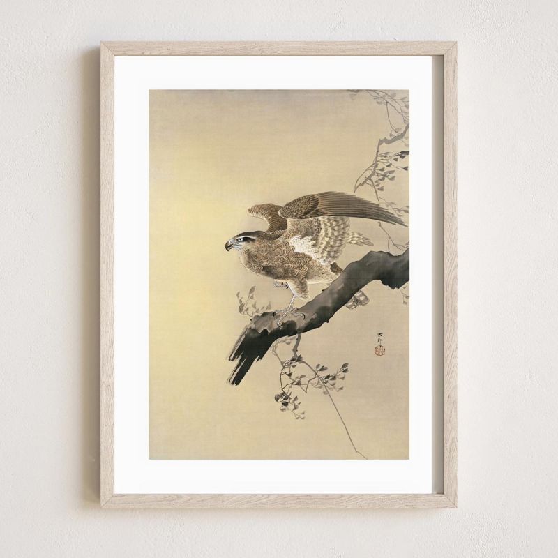 Japanischer Druck, Ein Adler 1, OHARA KOSON