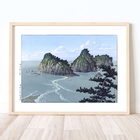 print reproduction of Kawase Hasui, Dogashima Island in Izu District