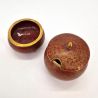 Pair of Red and Gold Cloisonné Enamel Boxes - Incense Ceremony Accessories