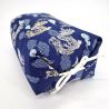 Makura cushion with removable blue dragon pattern cover - RYU - 32cm