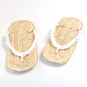 Paar traditionelle japanische Toyokuni-Zori-Sandalen für Gyōji