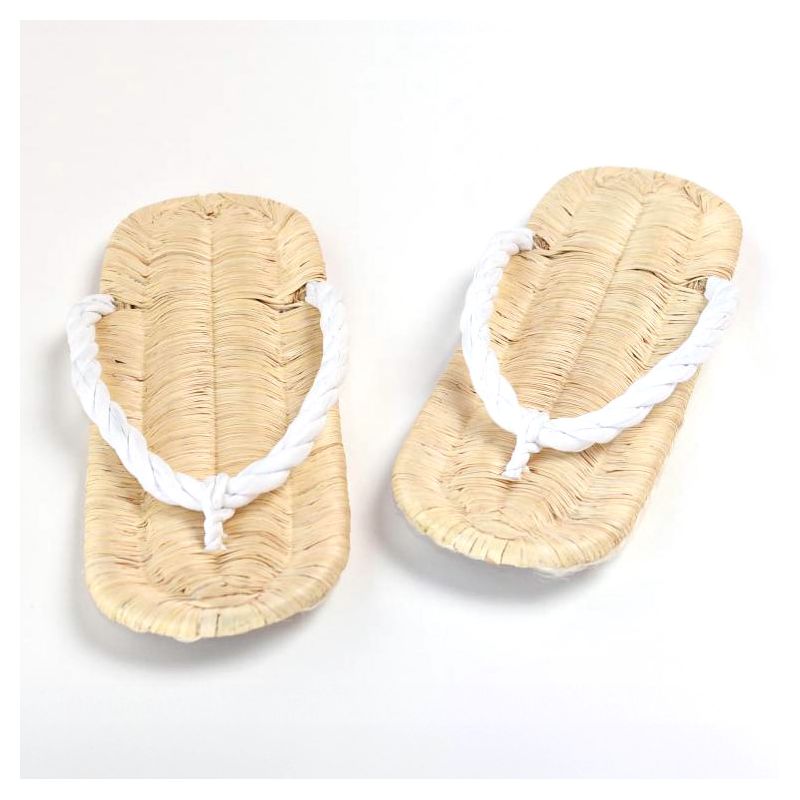 Pair of traditional Japanese Toyokuni zori sandals for Gyōji