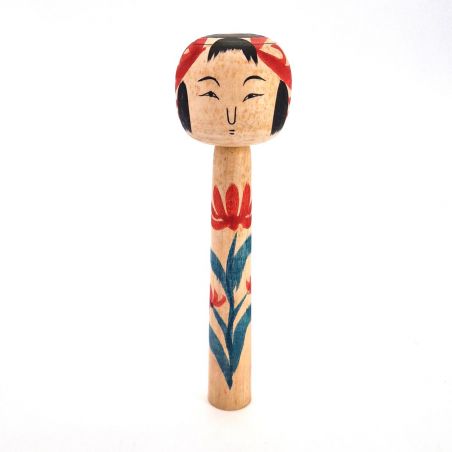 Muñeca japonesa de madera - kokeshi vintage