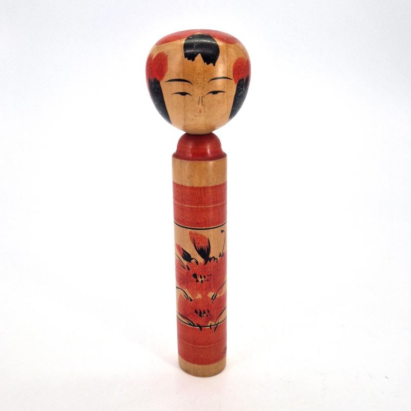 Muñeca japonesa de madera - kokeshi vintage