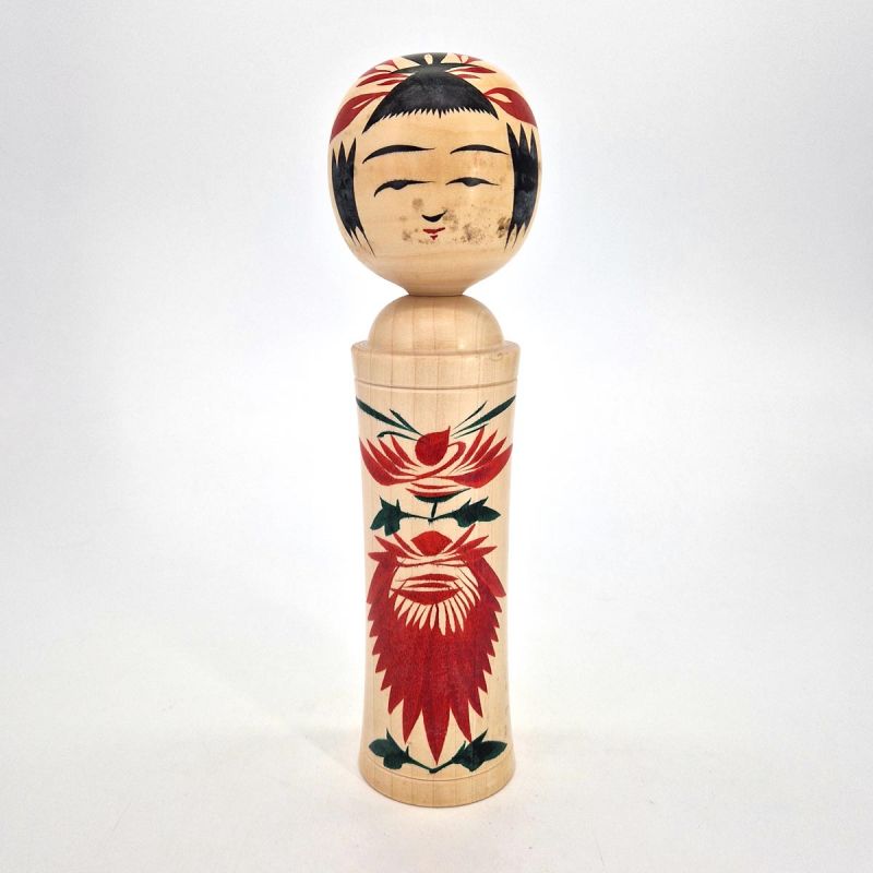 Muñeca japonesa de madera - kokeshi vintage