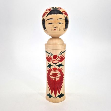 Bambola giapponese in legno - kokeshi vintage