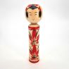 Bambola giapponese in legno - kokeshi vintage