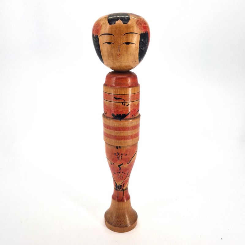 Bambola giapponese in legno - kokeshi vintage