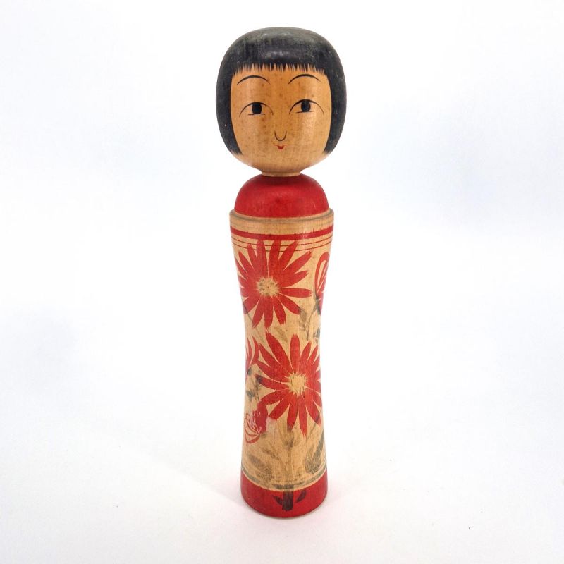 Poupée en bois japonaise, KOKESHI VINTAGE