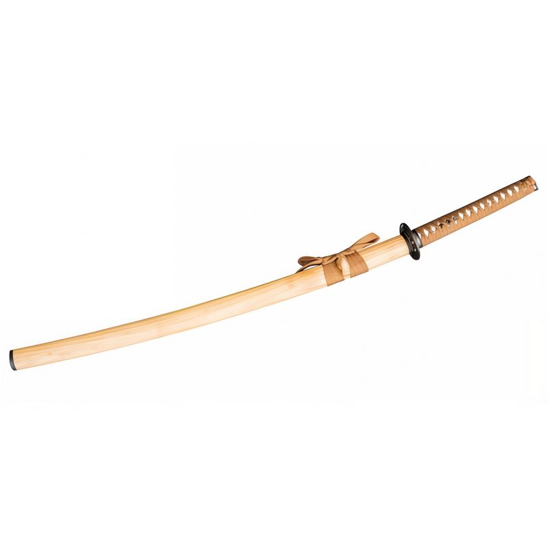 Katana de décoration Kimura Desert - Lame 730mm - Manche Bois - Fourreau Bois