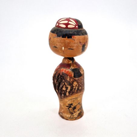 Kleine japanische Holzpuppe, KOKESHI VINTAGE