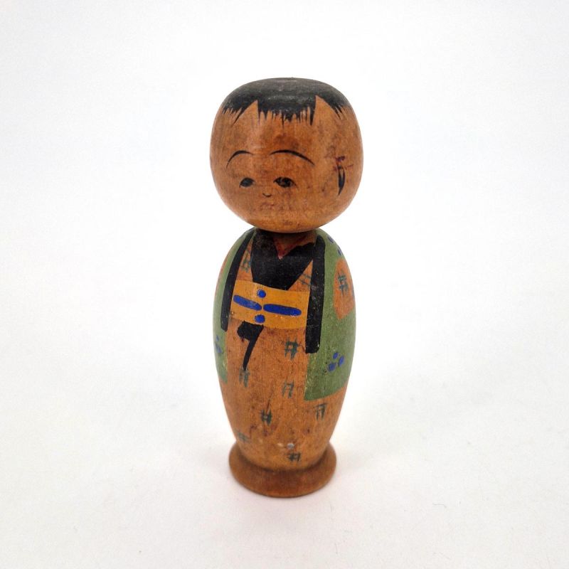 Kleine japanische Holzpuppe, KOKESHI VINTAGE