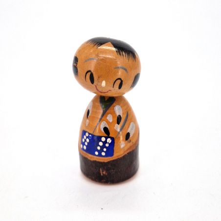 Kleine japanische Holzpuppe, KOKESHI VINTAGE